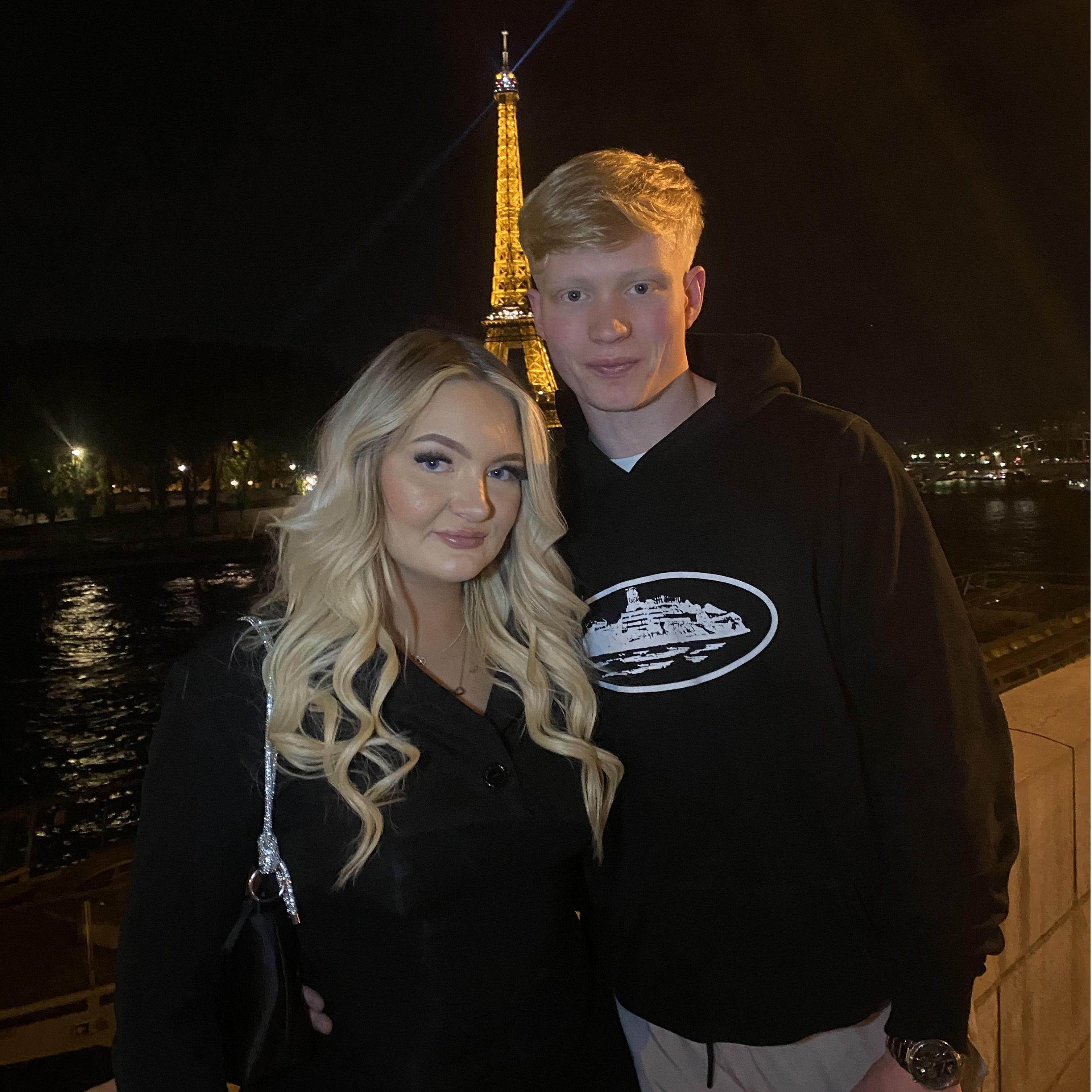 Our engagement trip to Paris