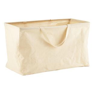 Umbra Natural Rectangular Crunch Basket with Handles