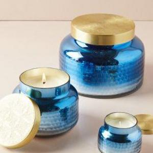 Capri Blue Iridescent Jar Candle