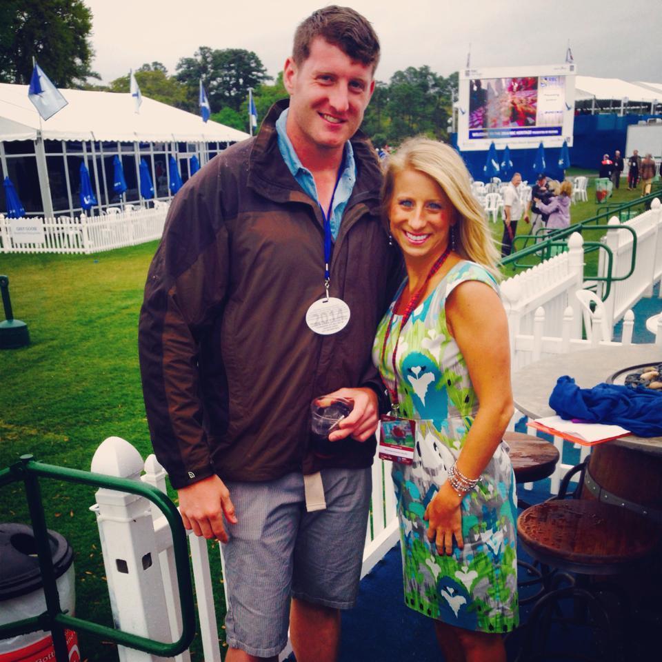 FIRST EVER picture taken together at the RBC Heritage Golf Tournament