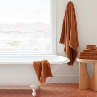 Temescal Organic Ribbed 6-Piece Towel Set