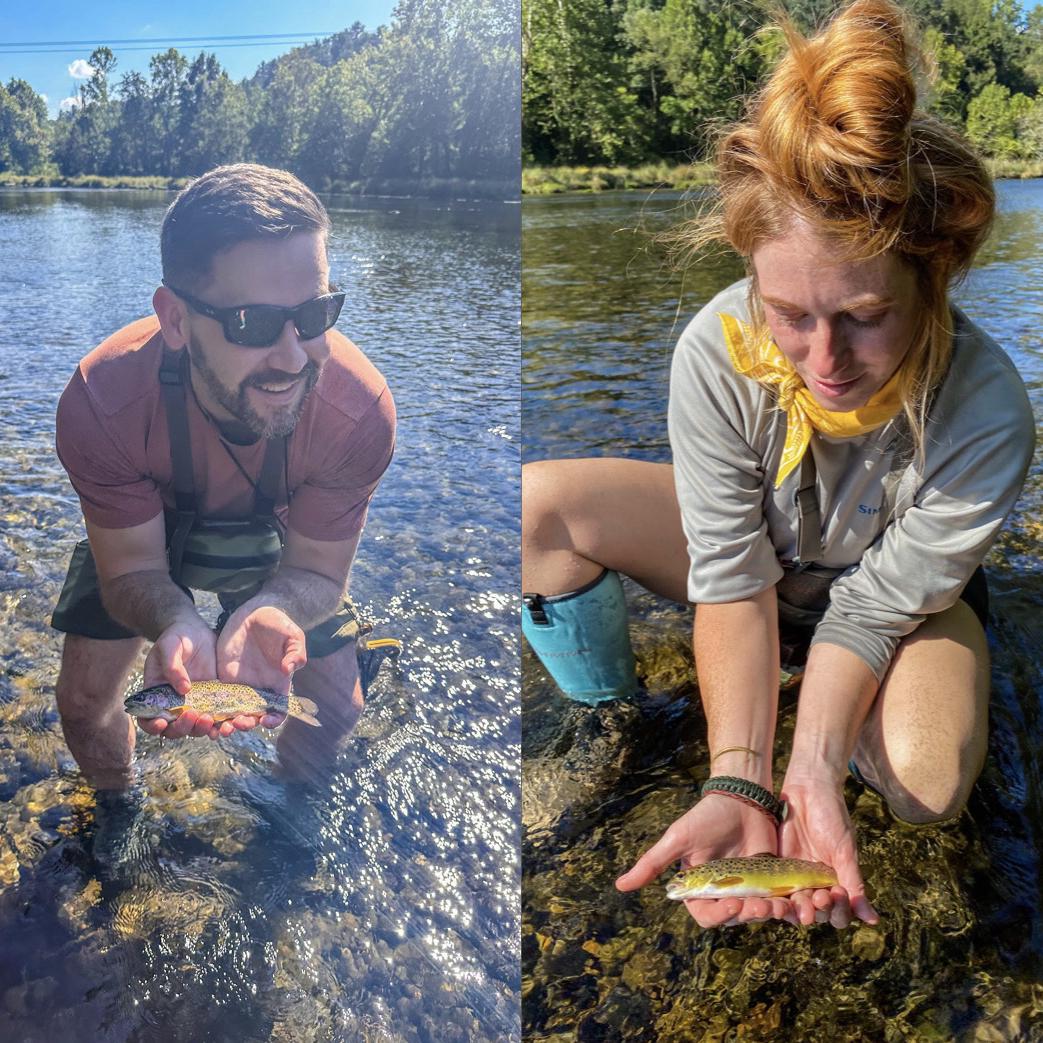 First catch fly fishing!