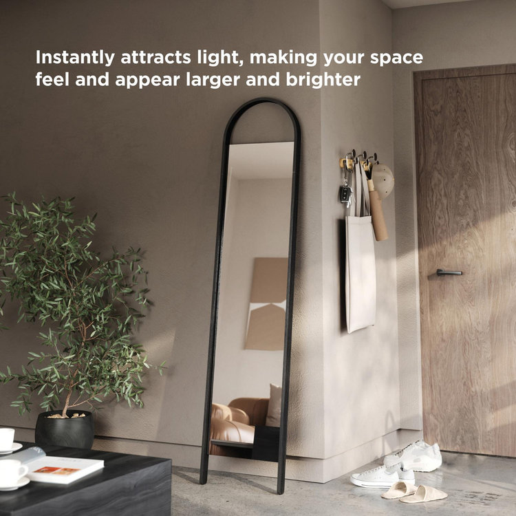 Umbra, Bellwood Leaning Mirror | Zola