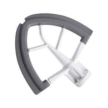 Flex Edge Beater for KitchenAid Tilt-Head Stand Mixer, 4.5-5 Quart Flat Beater Blade with Flexible Silicone Edges Bowl Scraper