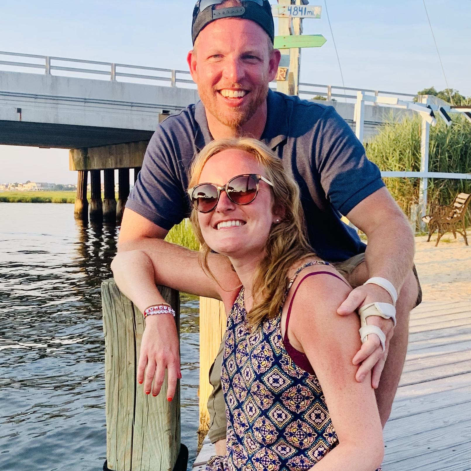 Emily and Eric’s first trip together to Bethany Beach!!! July 2020.