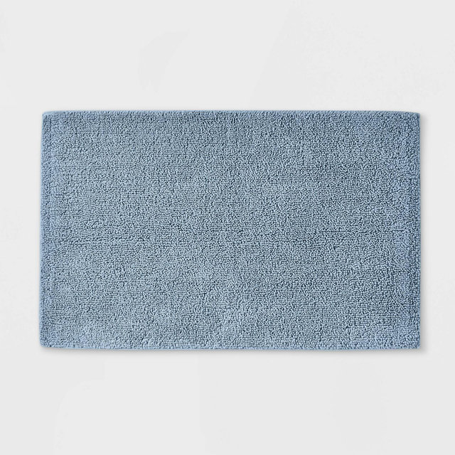 21"x34" Looped Bath Rug Sky Blue - Casaluna™