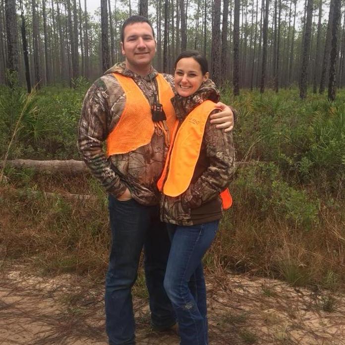 Our first hunting trip together