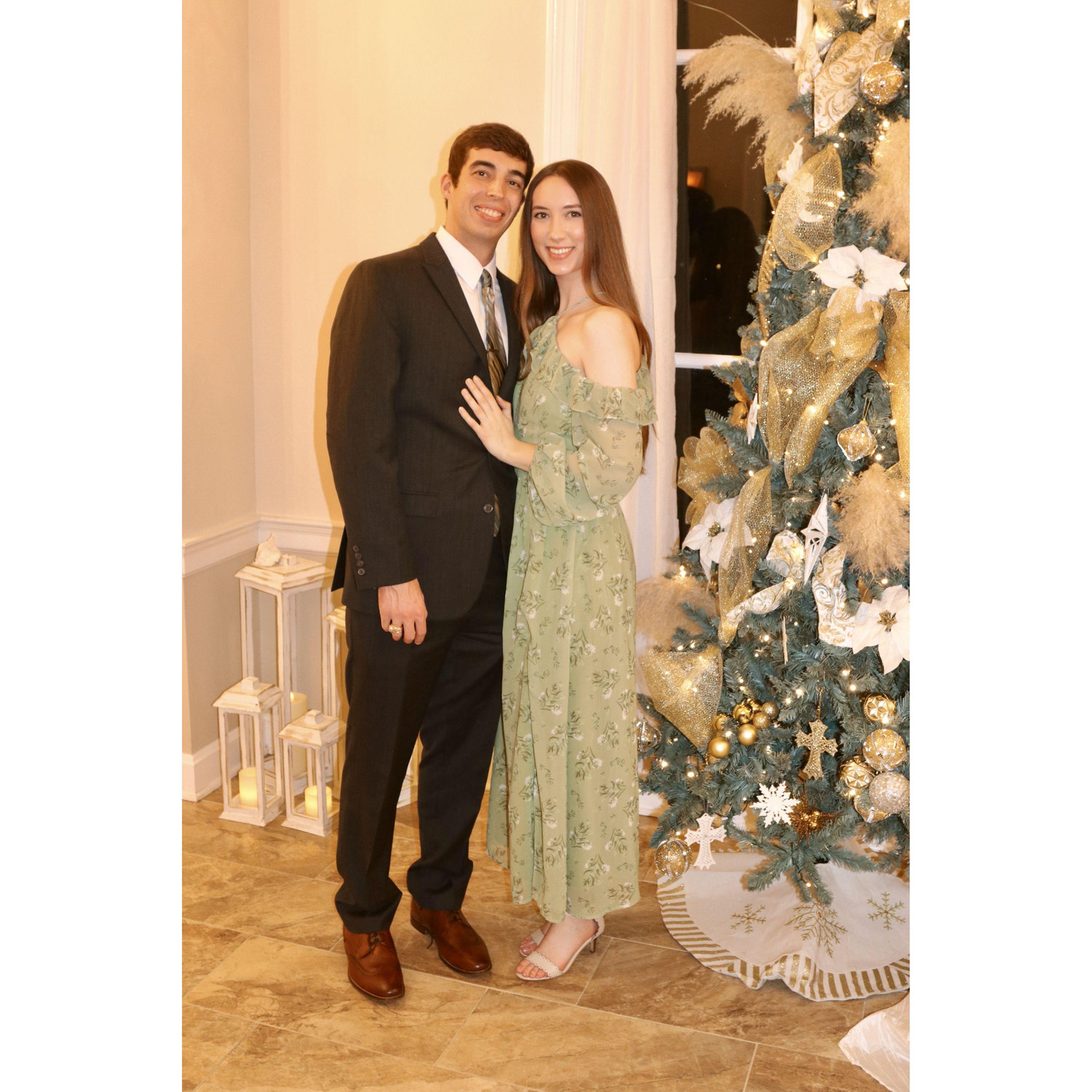 At a wedding in December of 2024 - my favorite & forever wedding date!