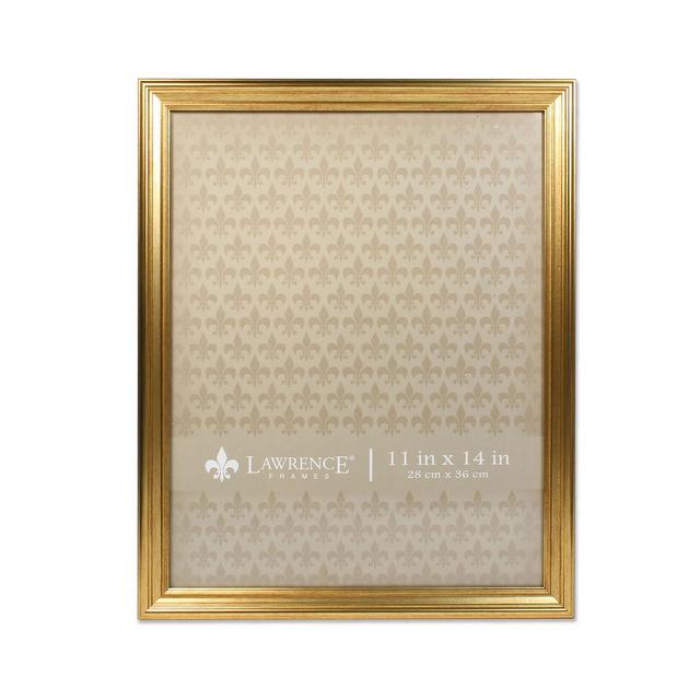 Lawrence Frames Sutter Burnished Gold Picture Frame - 11" x 14"
