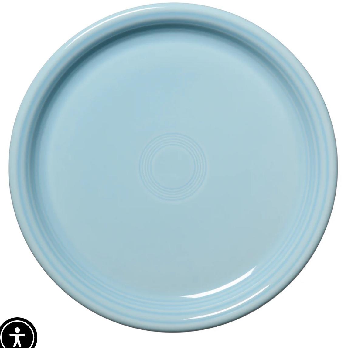 COLOR Sky: Bistro Coupe 10 1/2 Inch Dinner Plate