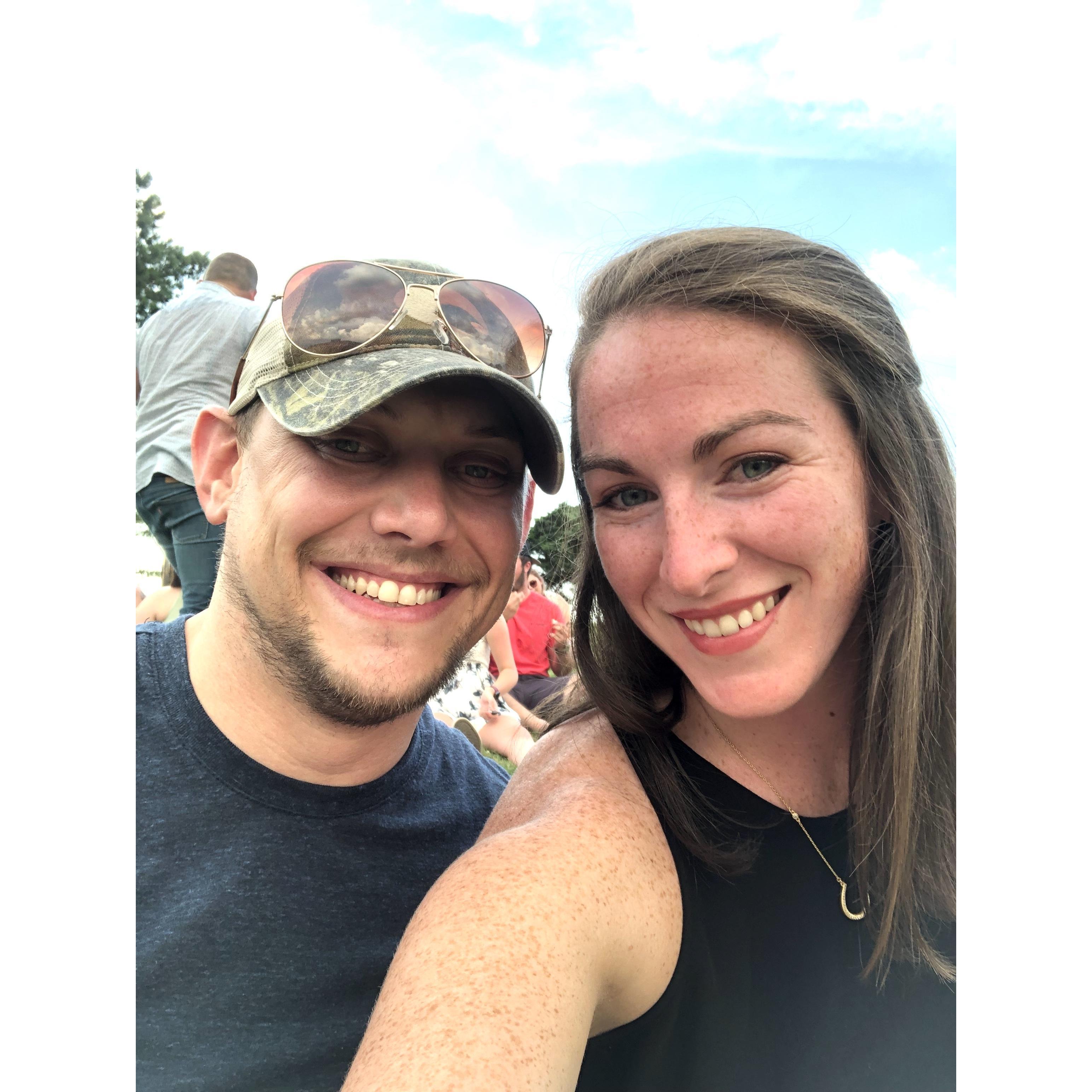 Impromptu Rascal Flatts concert!