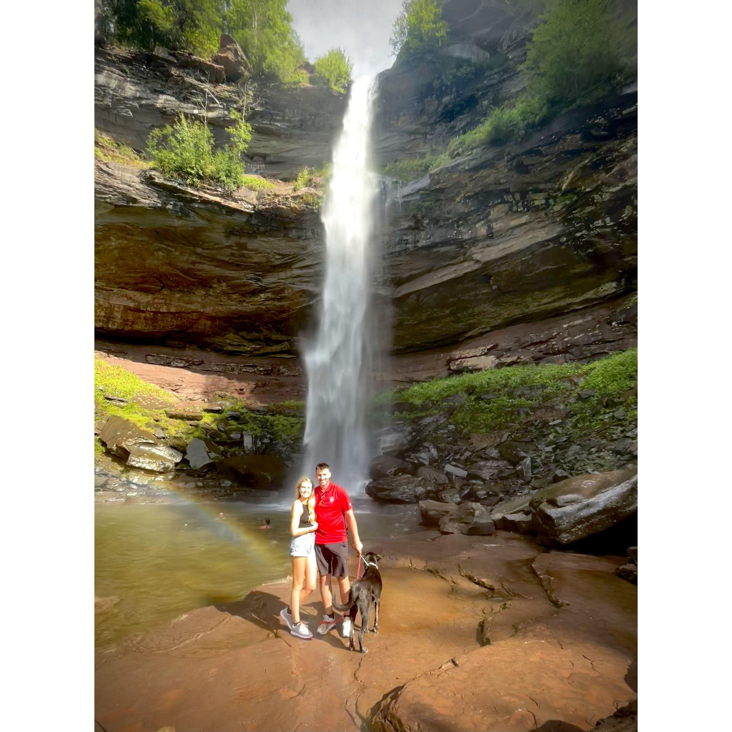 Where Jon asked Hannah to be his girlfriend - Kaaterskill Falls, 2022