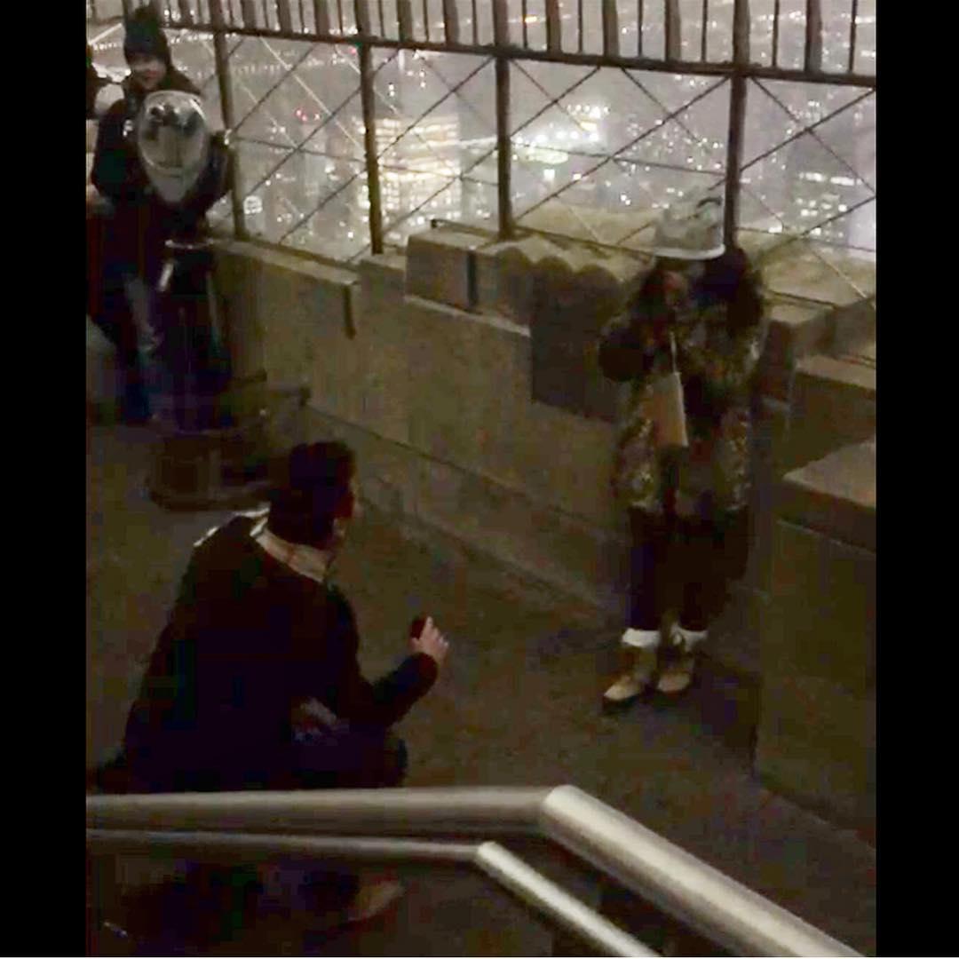 The Proposal on top of the Empire State Building in NYC