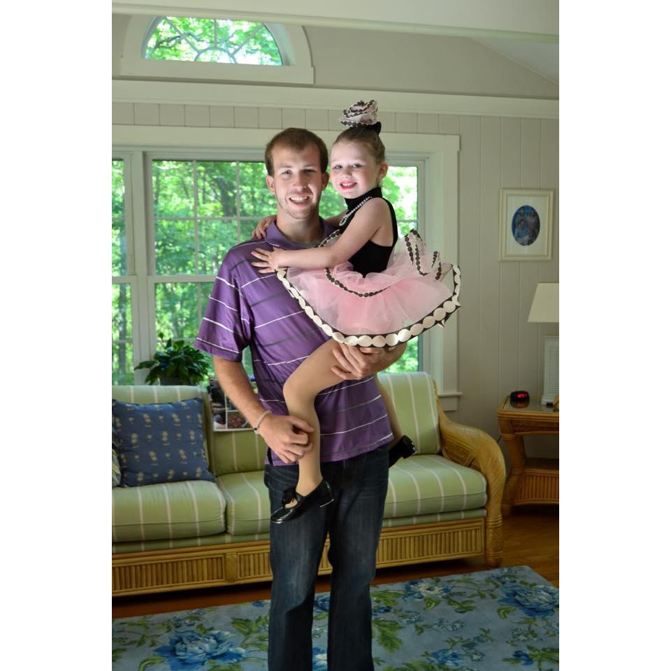 Jeff went to his first of many dance recitals for Emma in his new role as Dad