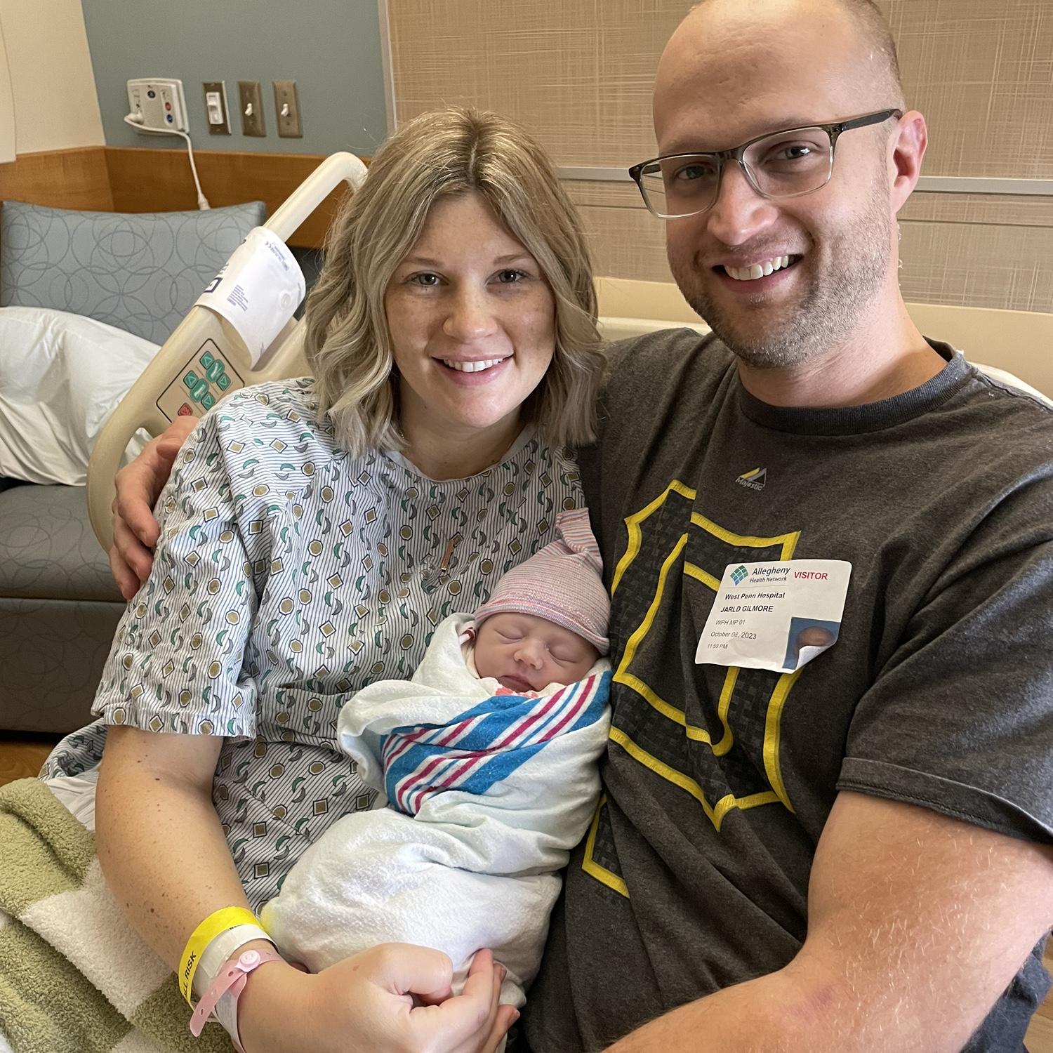 First photo as a family of 3! 10/2023