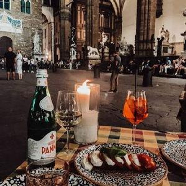 Honeymoon Dinner in Florence