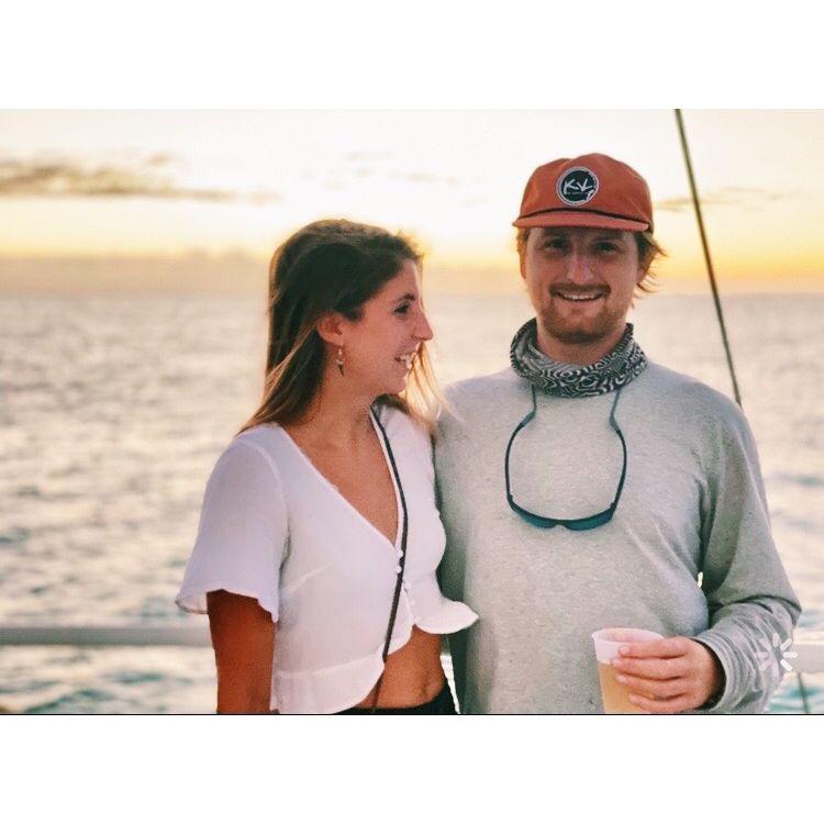 Justin & his mom Tracey's birthday celebration on a sunset sail in Key West! November 2020
