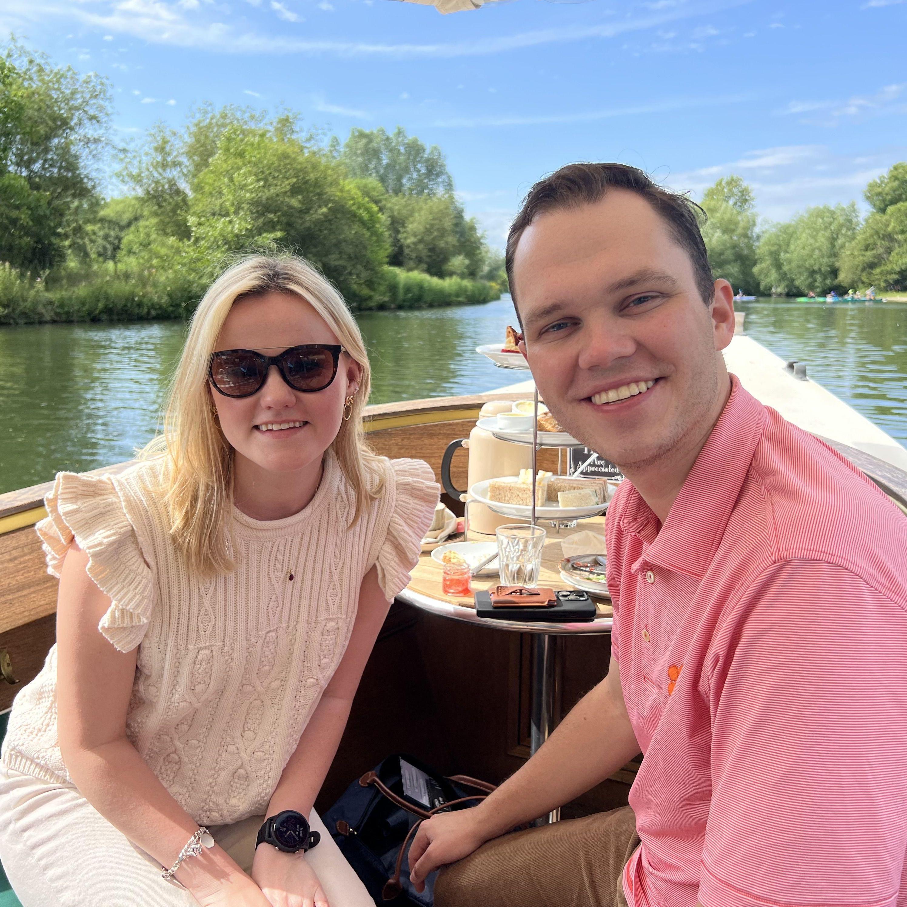 Afternoon Tea in Oxford, UK. July 2023.