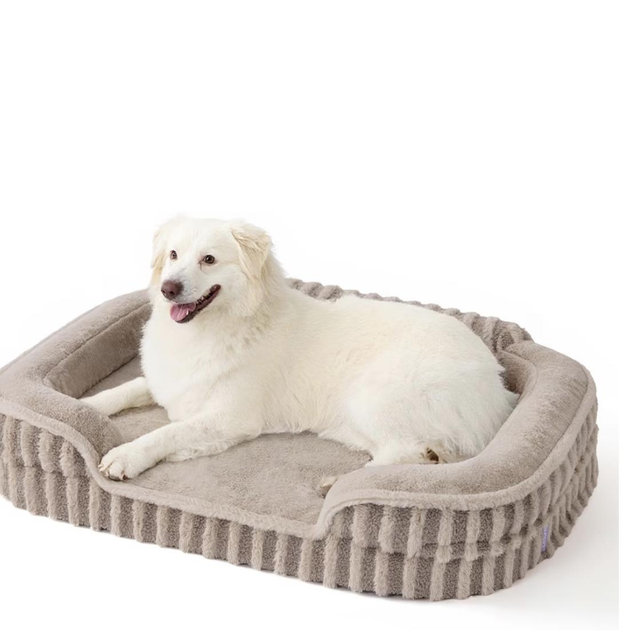 Lesure High-Back Orthopedic Dog Sofa Bed