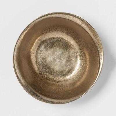 Cravings by Chrissy Teigen 10" Rough Aluminum Bowl - Gold