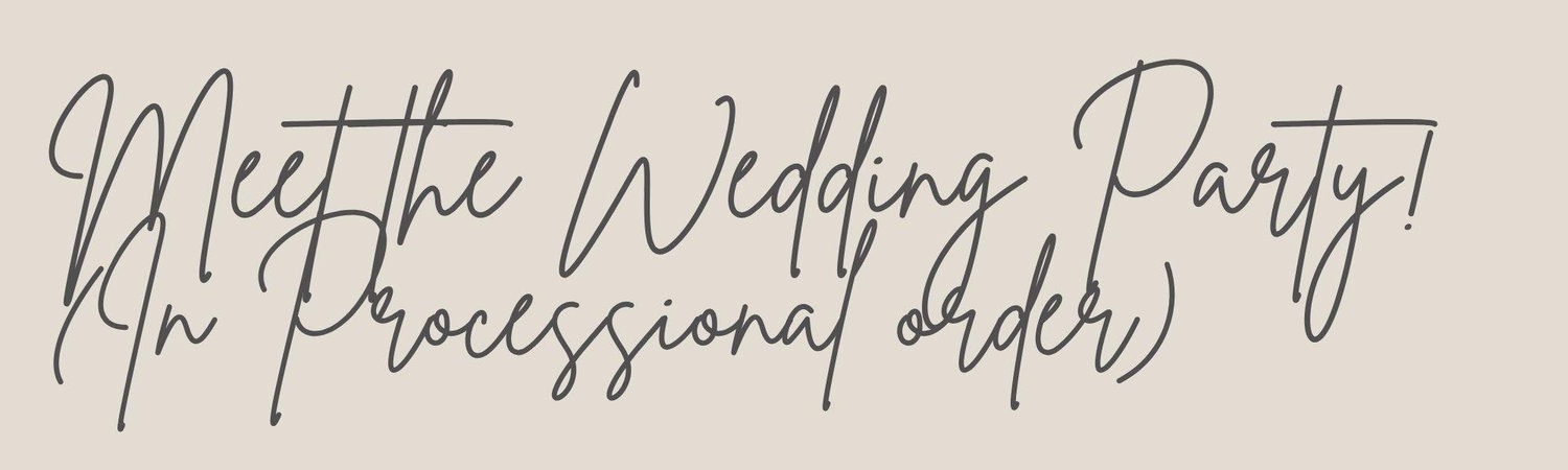 The Wedding Website of Erin Wagner and Finley Schumacher