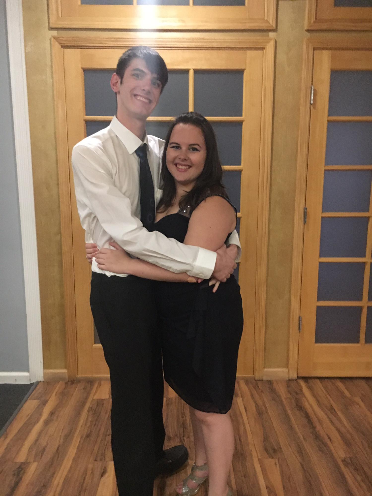 Vanessa’s sorority spring formal (post falling off the shuttle bus..) Spring 2017