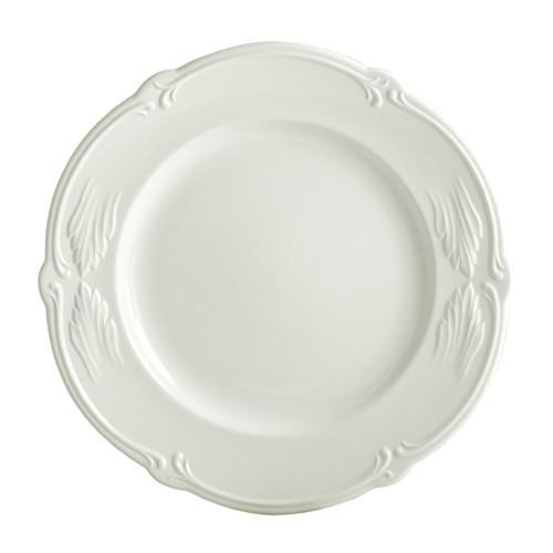 Gien Rocaille Blanc S/4 Dessert Plates