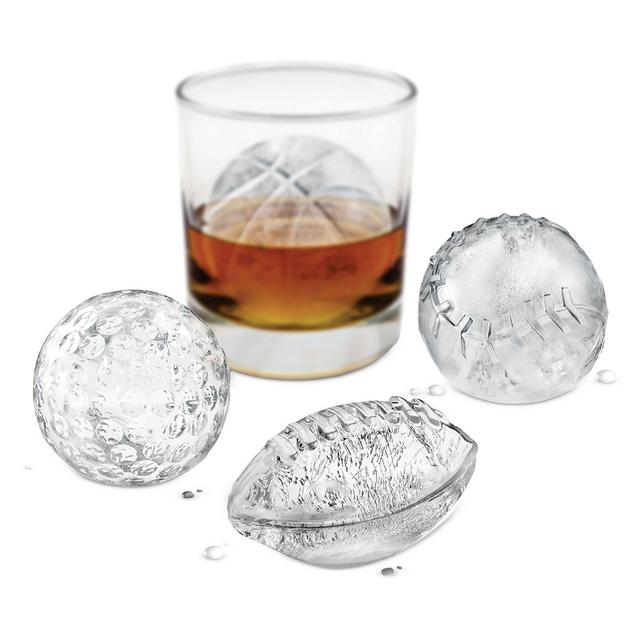 Tovolo Sports Ball Ice Molds, Set of 4