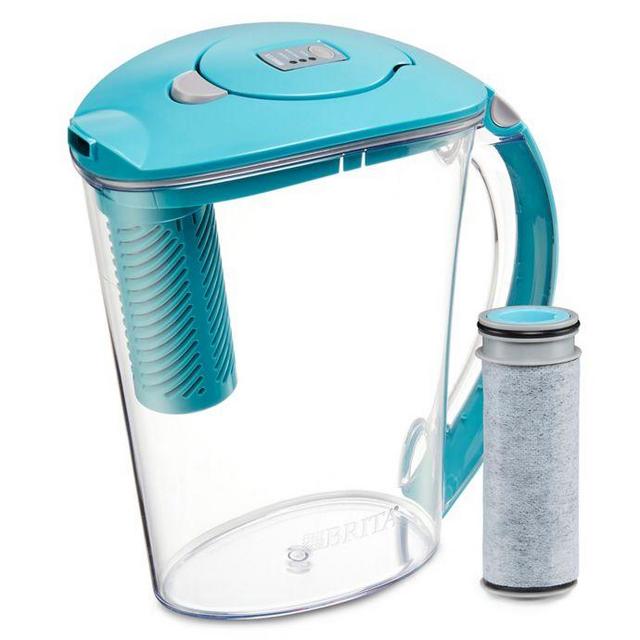 Brita® 10-Cup Stream Pitcher in Lake Blue