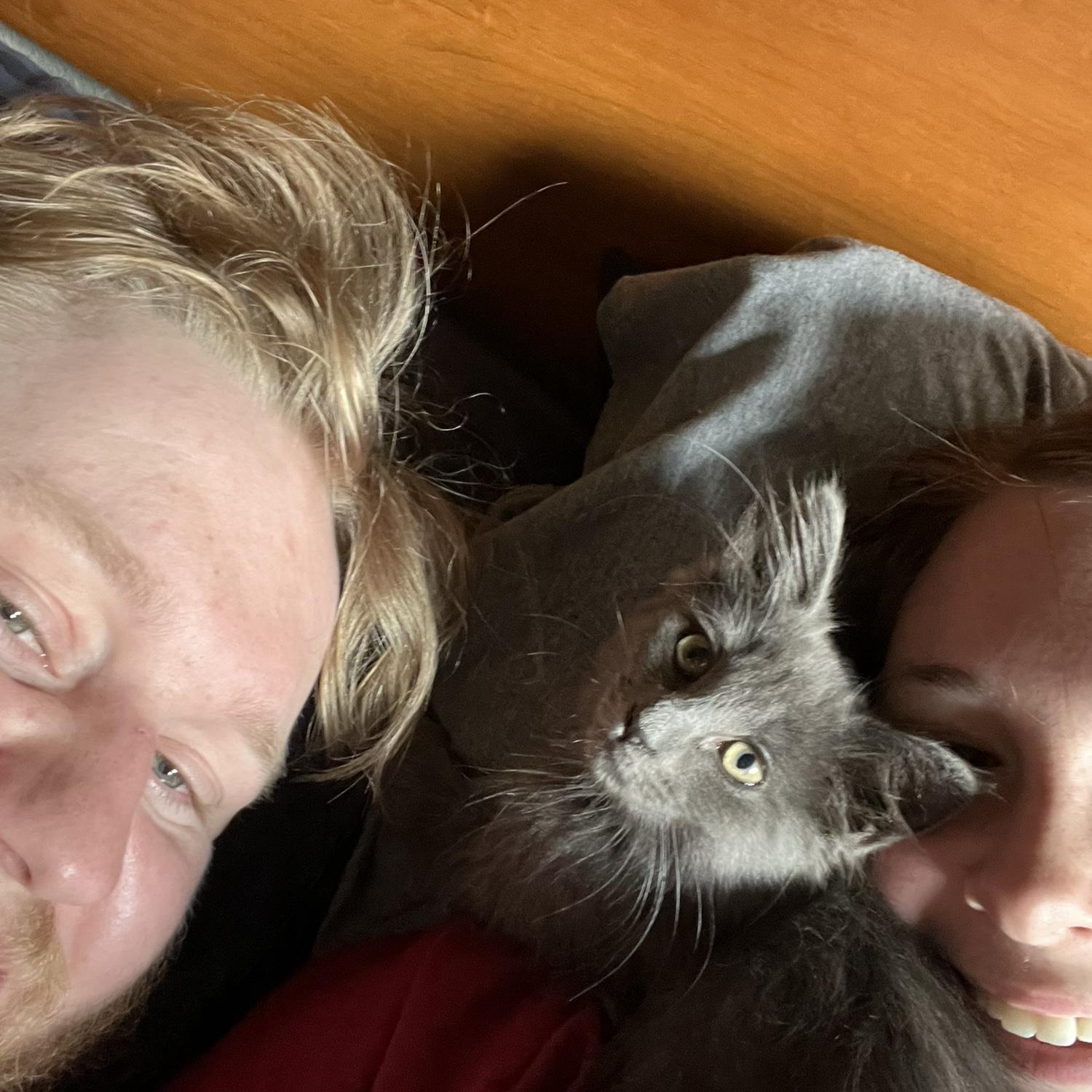 Family photo with our Matilda baby.