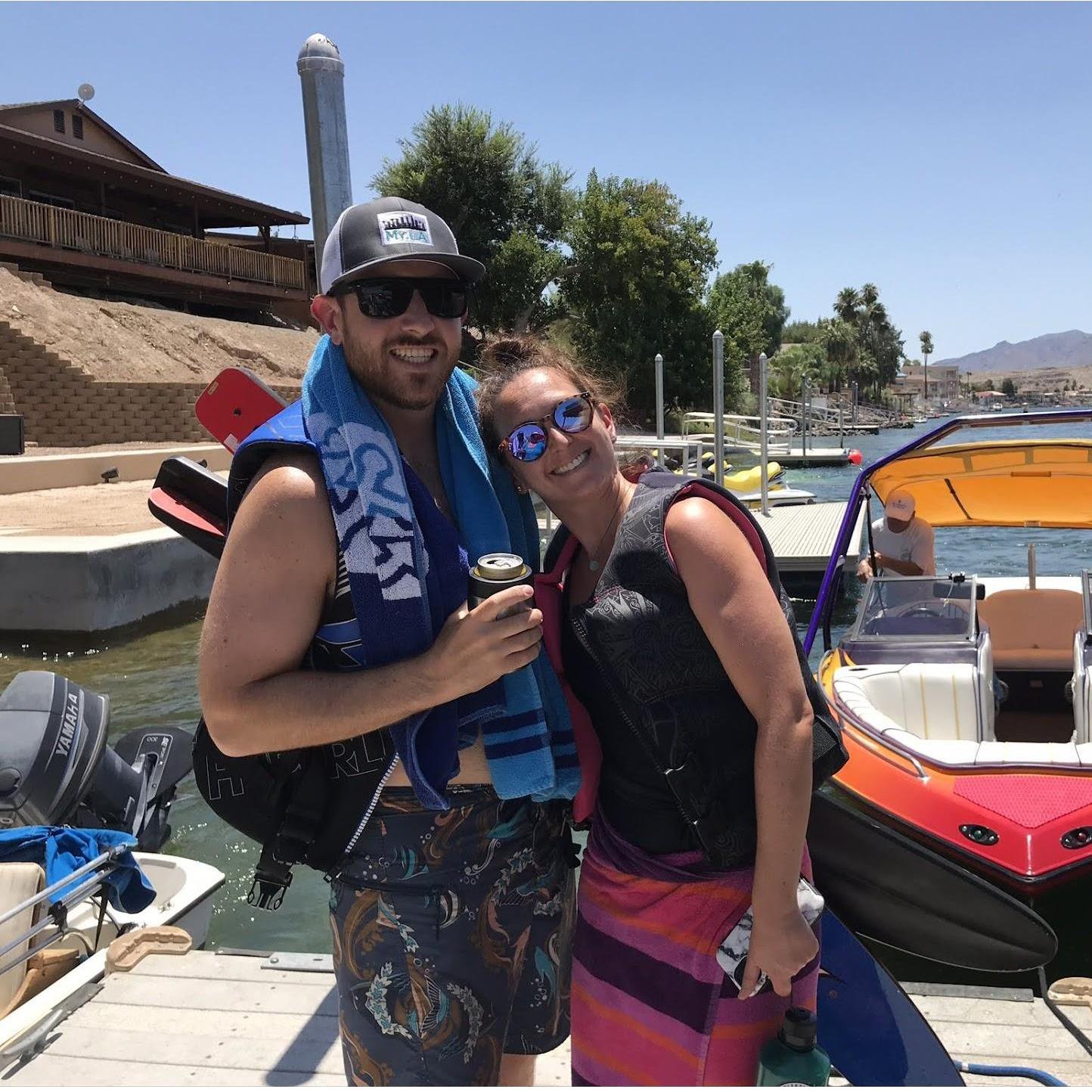 Celebrating Brendan's Birthday in Bullhead City