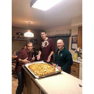 Pizza Time at Jan's house