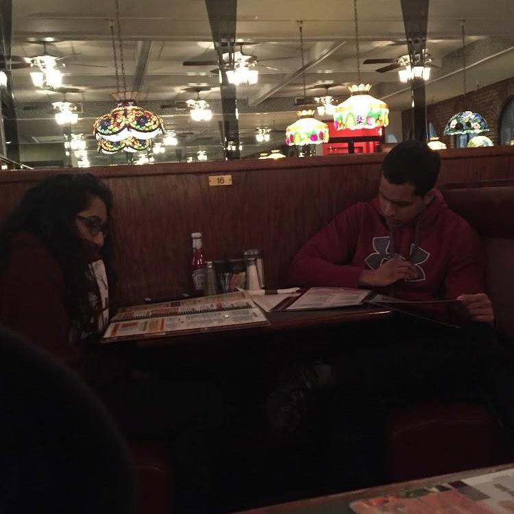 They met eachother at a church event and knew they were interested in eachother, but pretended to not be too interested.