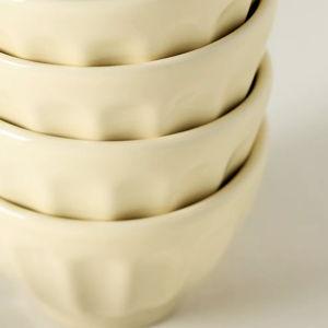 Nut Bowls, Set of 4: Amelie Edition in Shortbread