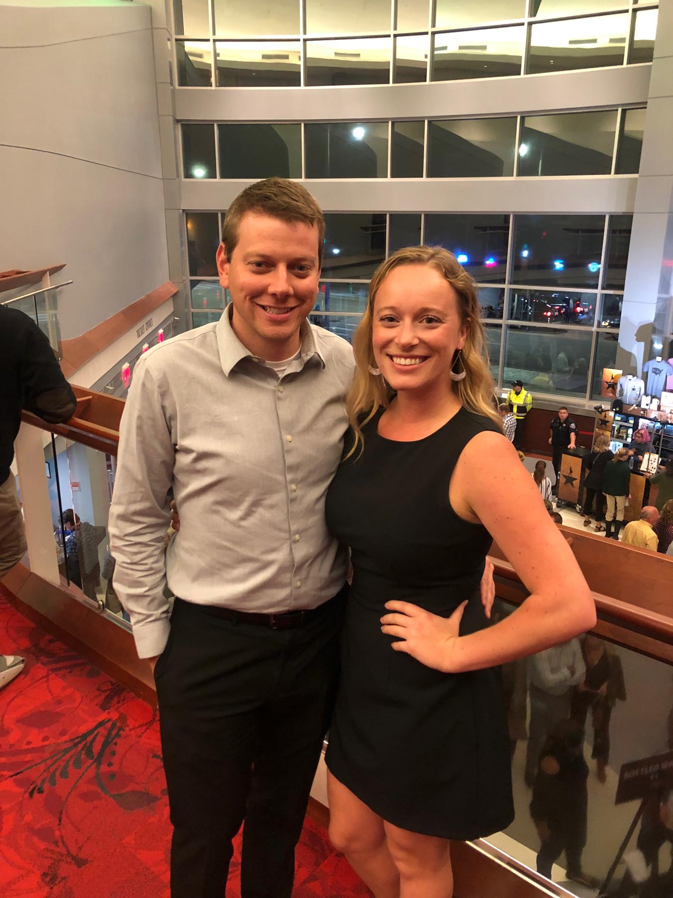 Seeing Hamilton at the Performing Arts Center in October 2019