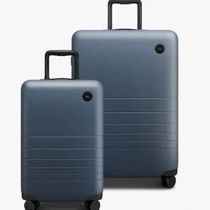 Luggage Set (Both in color ocean blue)