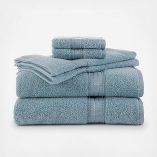Staybright Solid 6-Piece Towel Set
