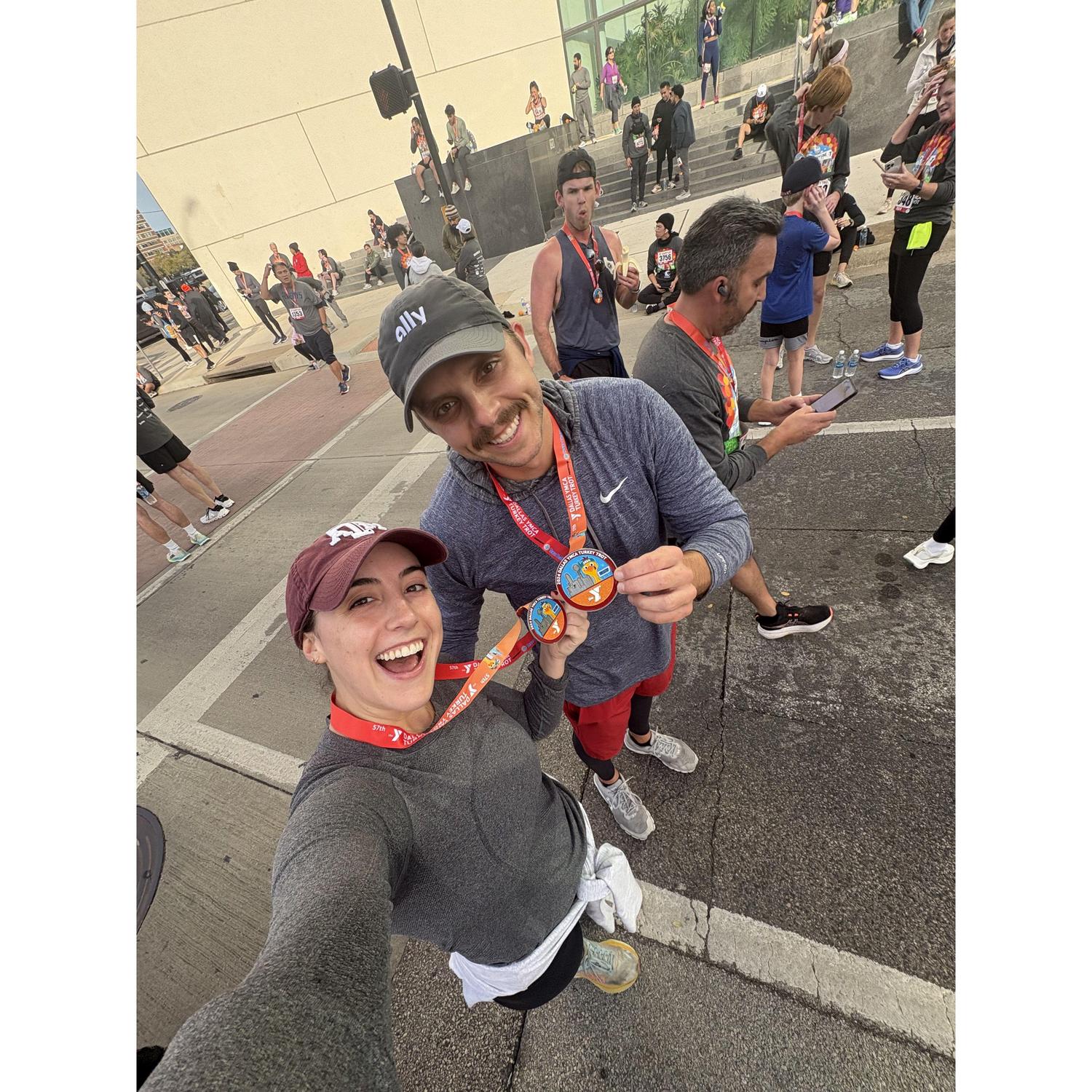 Kate's first Turkey Trot!