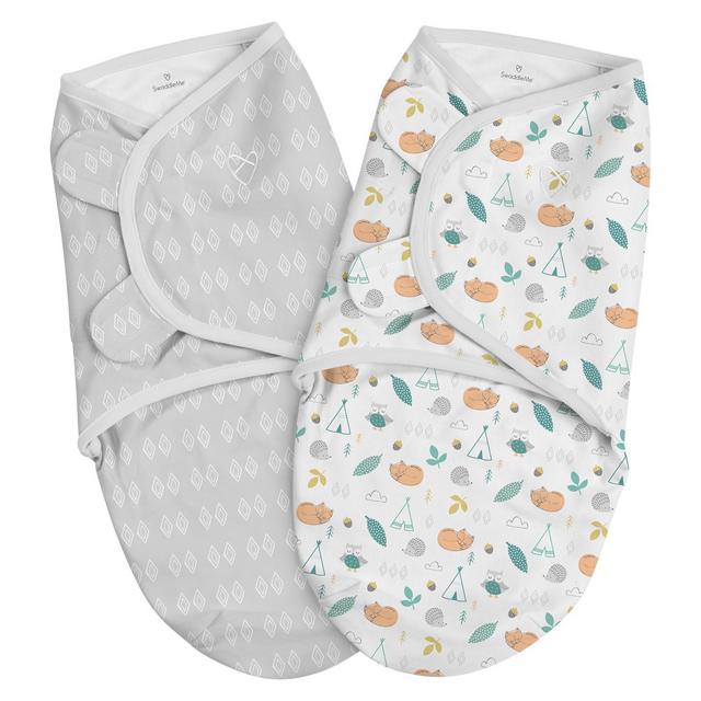 SwaddleMe Original Swaddle 0-3M - 2pk Sleepy Forest S