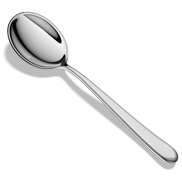 Serving Spoons,18/10 Stainless Steel Serving Utensils Spoons,8.6 Inch,Set of 4,Heavy Duty and Dishwasher Safe
