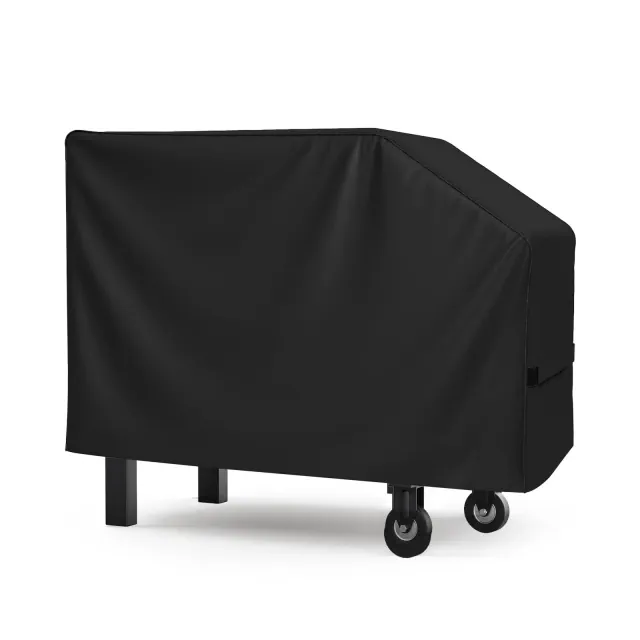 SHINESTAR Griddle Cover for Blackstone 22" and 28" Single Shelf Griddle Cover with Hood and Stand, Waterproof BBQ Cover with Double Straps,Lightweight
