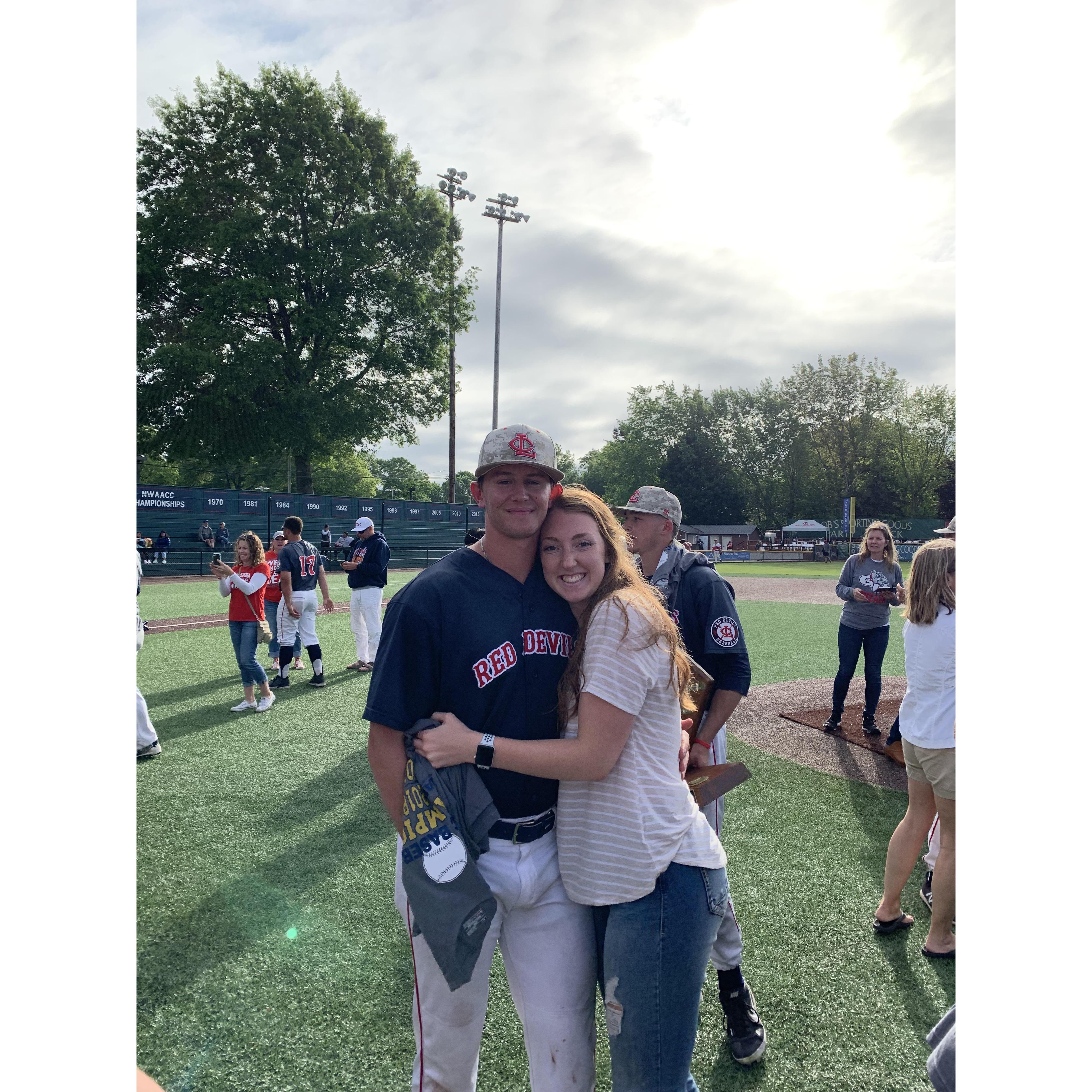 May 27th, 2019. NWAC Champions for the third year in a row!
