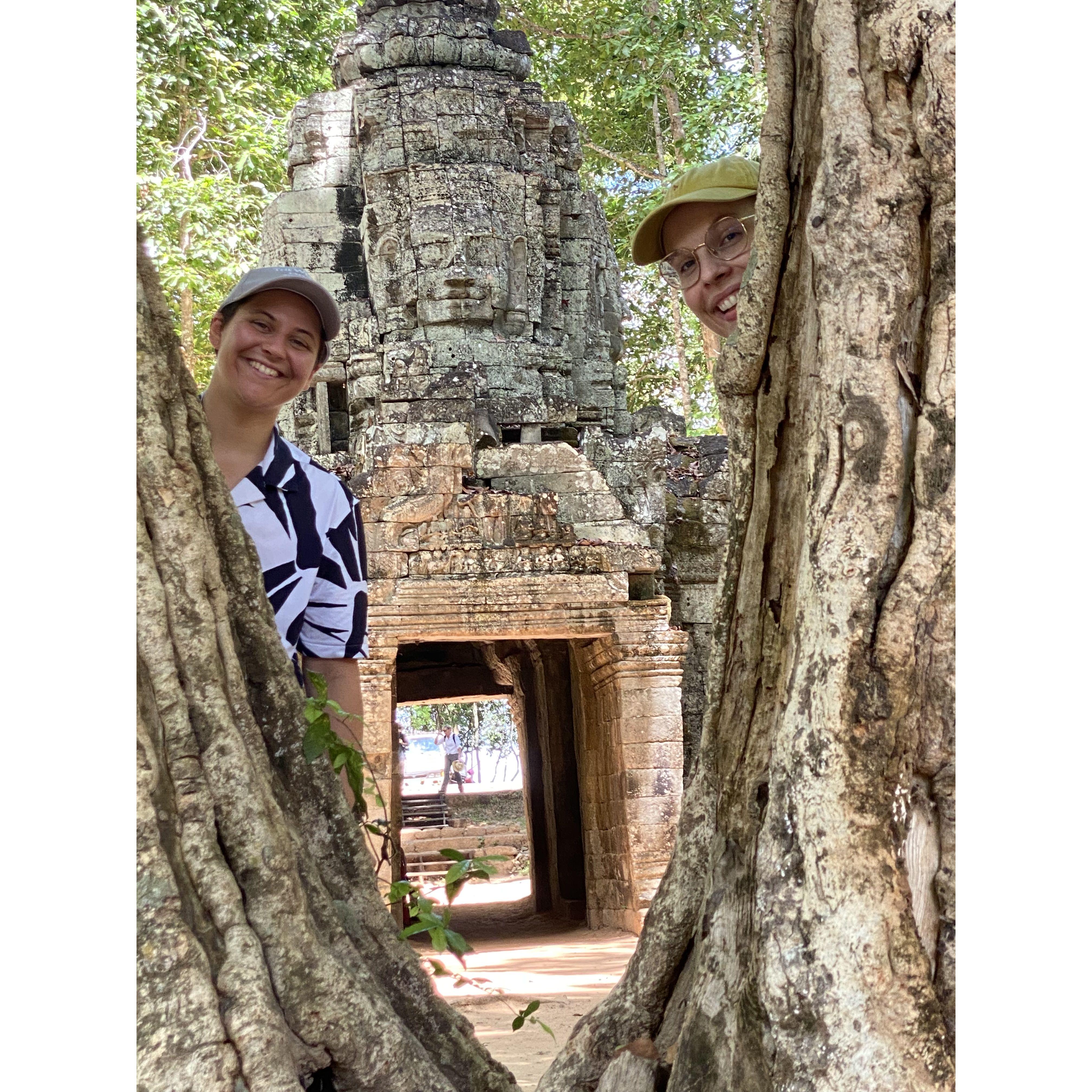 We hopped over to Cambodia to see the ruins of the Angkor Empire!