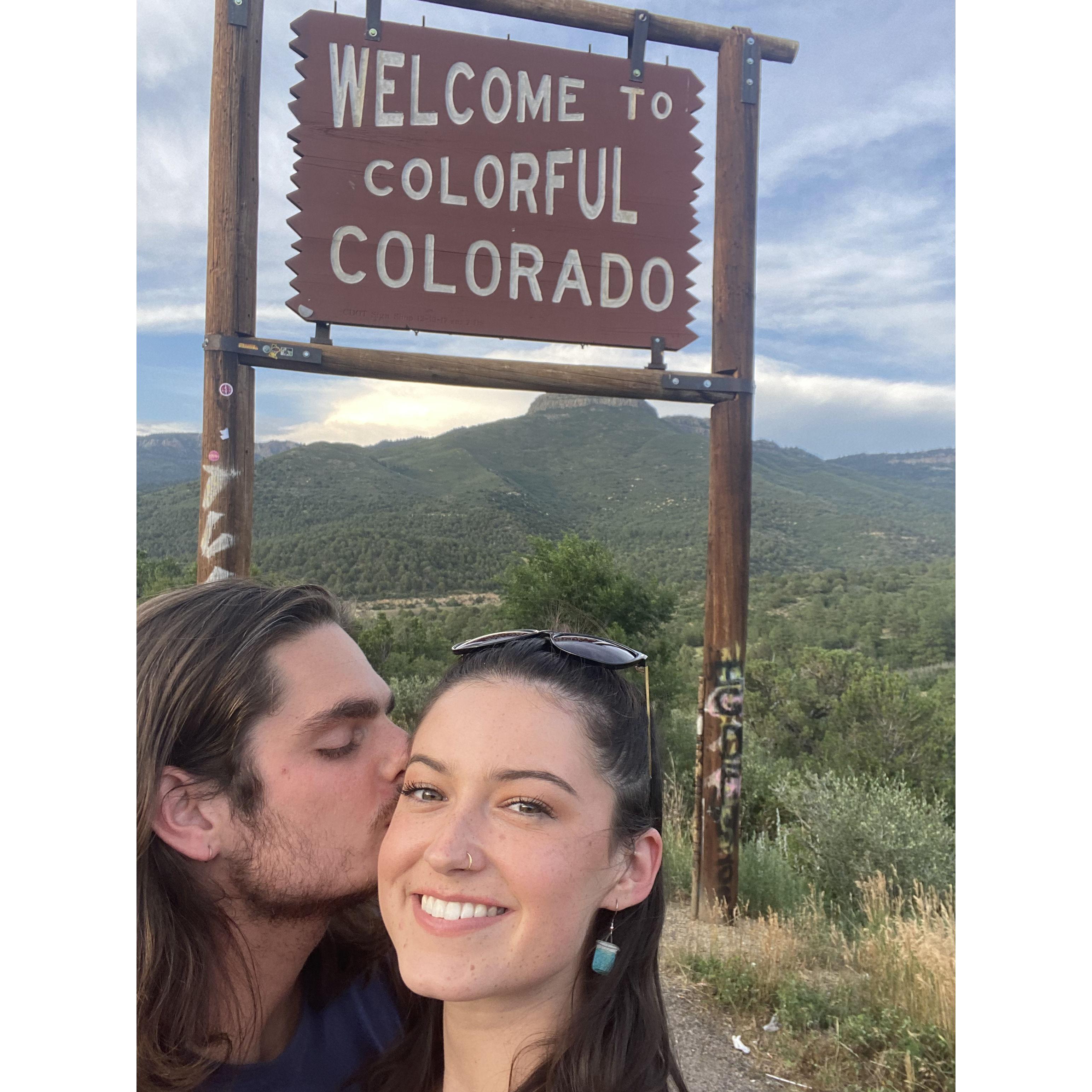 Jason and Shannon love exploring the surrounding states but always look forward to coming back home.