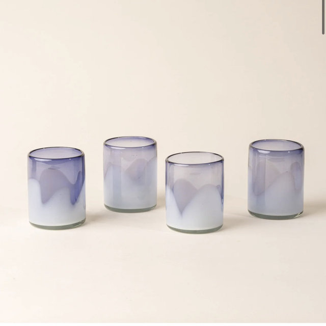 Wave Glassware - Iris (Set of 4)