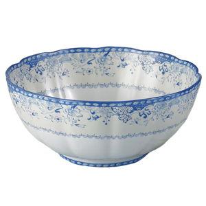 Mottahedeh Virginia Blue Salad Bowl