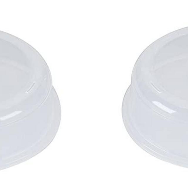 Nordic Ware Microwave 10.5 Inch Spatter Cover (Assorted Colors) ( 2 Pack)