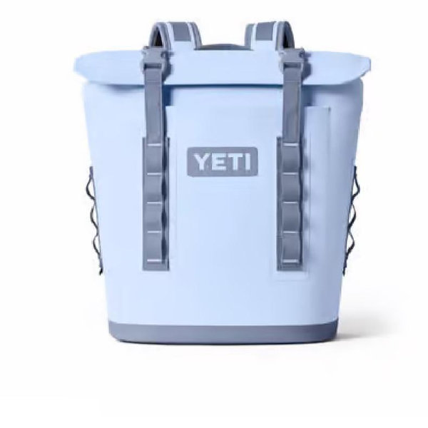YETI Hopper M12 Big Sky Blue 20 can Backpack Cooler