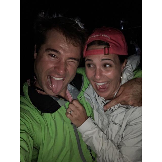 ENGAGED!!!!! On a boat during the 4th of July fireworks, thunder and lightening. The best day ever!