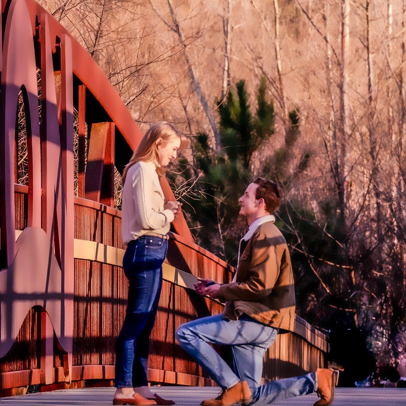 She said YES!